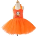 thumbnail image 6 of Faraee Tutu Dress for Girls Sparkly Sequin Tulle Princess Birthday Party Halloween Outfit Toddler Black Cat Costume, 6 of 7