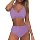 thumbnail image 4 of Traje de baño para mujer, moda para mujer, traje de baño sólido sin mangas, push-up, acolchado, traje de baño, ropa de playa, trajes de baño para mujer, 4 of 6