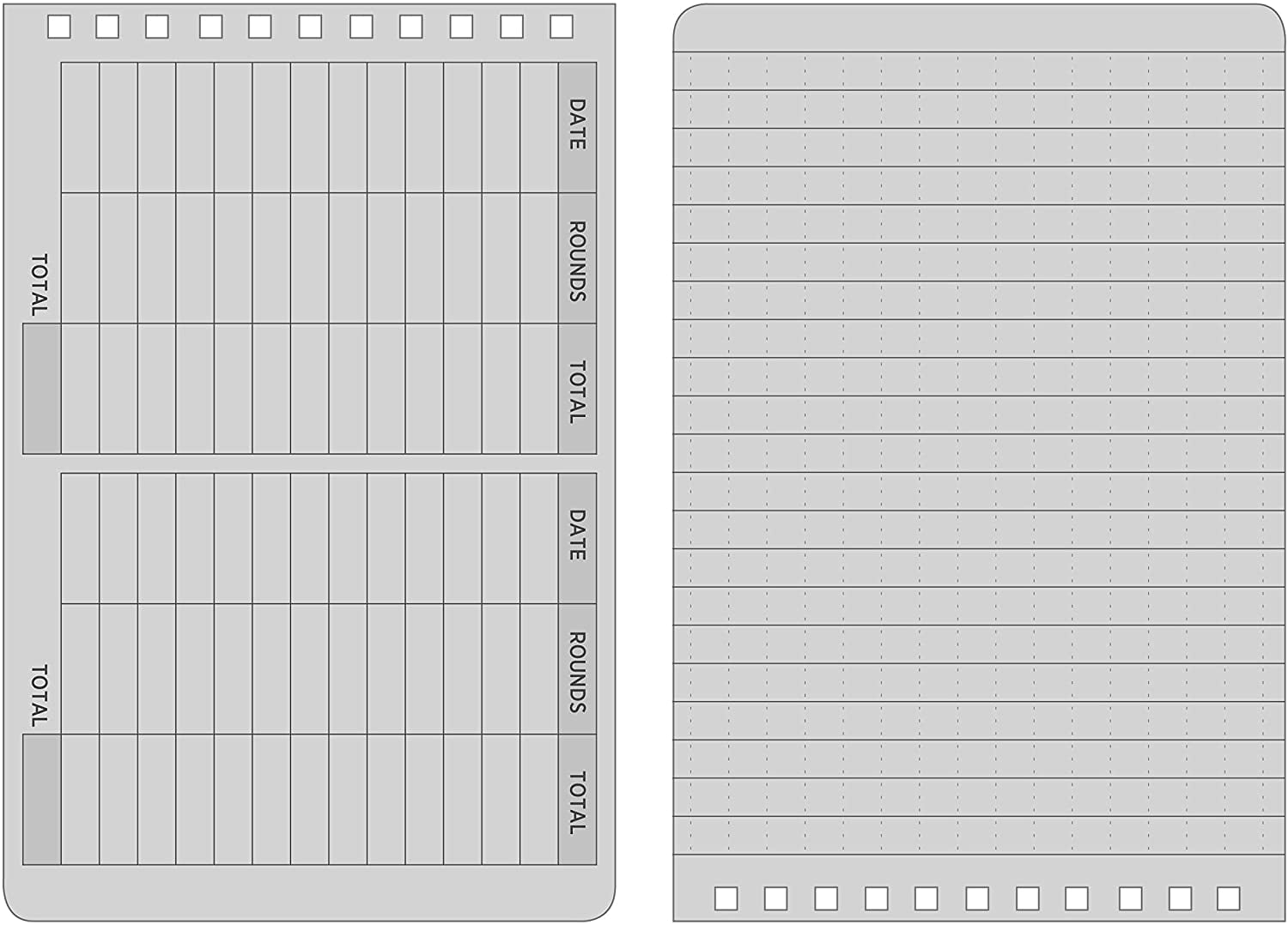 Rite in the Rain D.O.P.E Top Spiral All-Weather Notebook Black