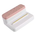 thumbnail image 1 of Organizador de maquillaje de doble capa, neceser para esmalte de uñas y mascarilla para mujer. Blanco, 1 of 9