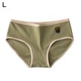 thumbnail image 3 of Guardurnaity Calzoncillos de algodón elástico para mujer Bragas transpirables con cintura elástica para niña Ropa interior verde L, 3 of 6