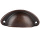 thumbnail image 5 of 10 tiradores de copa de concha para armario de cocina, cajón, puerta, estilo clásico 82x35mm, 5 of 9