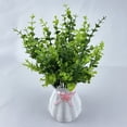 thumbnail image 2 of Naiovety 10 piezas de reemplazo de plantas falsas decorativas realistas para el hogar, oficina, balcón, restaurante, adorno de hojas artificiales Arboles Artificiales 35g Naiovety HA083942-02, 2 of 6