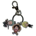 thumbnail image 1 of Llavero Metálico Great Eastern Entertainment One Piece Luffy, Zoro y Sanji, 1 of 1