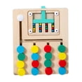 thumbnail image 3 of HILABEE Color Matching Slide Puzzle Toy Brain Teasers Game Activities Color Sorting Play 4 Color, 3 of 9