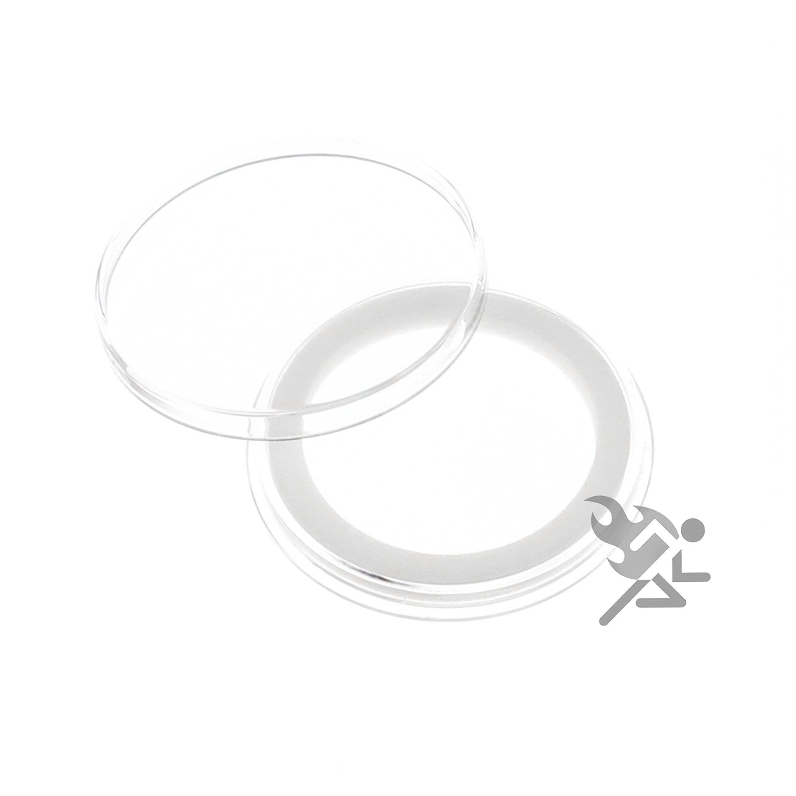 10 Air-tite 32mm White Ring Coin Holder Capsules for 1oz American Gold Eagles and 1oz Gold Krugerrands /& Kangaroos by Air-Tite