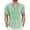 Light Green -AQ20, variant on Dwellite Mens Linen Shirts Short Sleeve Button Down Shirts Casual Lightweight Summer Beach Solid Tops Light Blue XL