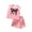 d-Pink3660, variant on FAOWME Child Girls Summer Outfits 2 Piece Sets Cute Toddler Tank Tops And Shorts Casual Playwear Soft Breathable Comfortable Outfits For Baby Girl Clothes Sets Classic O-Neck Dailywear