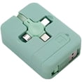 thumbnail image 1 of Sidaley Cable retráctil Artesanía de cobre Soporte de seguridad Cable USB multipropósito Accesorios para teléfonos móviles Mini de Teléfono y Comunicación Azul, 1 of 6