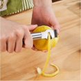 thumbnail image 3 of Lemon Peeler Stainless Steel, Orange Peeler, Fruit Tool - 2 Pcs, 3 of 4