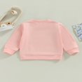 thumbnail image 2 of Baby Shirt Long Sleeve  Neck Letters Street Party Loose Tops, 2 of 6