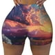 thumbnail image 2 of Fotbe Dreamy Dandelion Sunset Shorts Sin Costuras – Shorts Deportivos de Cintura Alta para Mujer, Elásticos para Gimnasio, Yoga, Running o Ciclismo-Large, 2 of 8