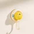 thumbnail image 4 of Suction Cup Hook,Decoration Hanger,Vacuum Suction Hook for Kitchen,Removable Wall Hooks for Window Glass Door,No Drilling Wall Hooks with Strong Hold,Shower Hooks for Inside Shower,Yellow,1PC,3.6", 4 of 4