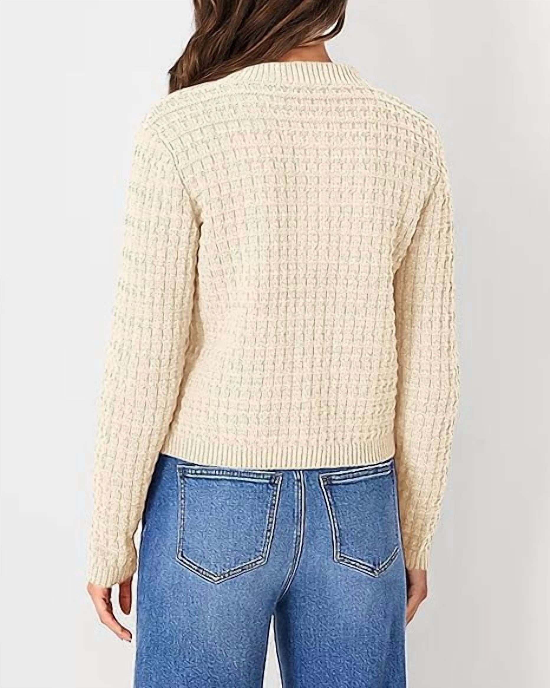 PrettyGarden Women's Cotton Knit Cardigan Sweater photo 2