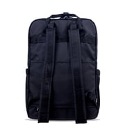 J World Unisex Timo Laptop 17.5 Backpack, Black