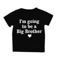 thumbnail image 3 of Byoo Summer Cute Tee Shirt for Toddler Boys Big Brother Announcement Casual Short Sleeve Tops, 3 of 4