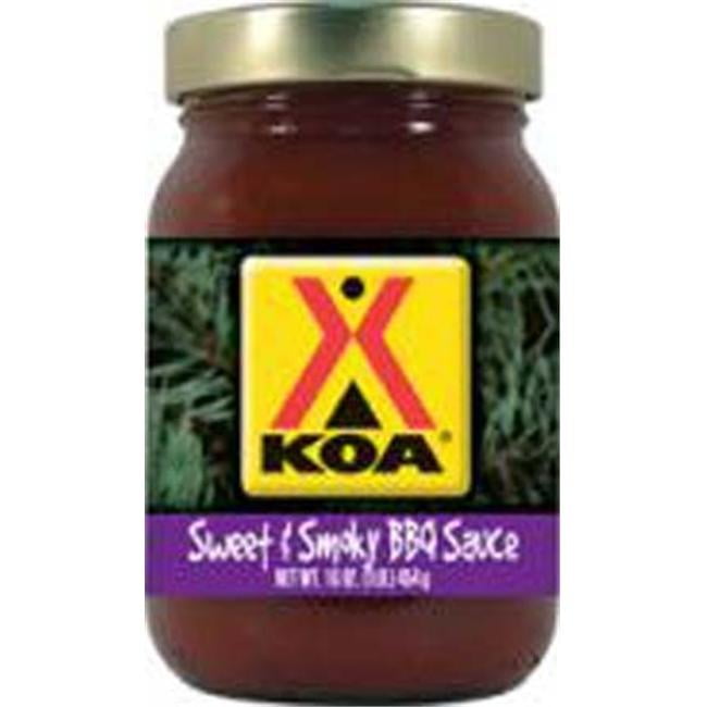 Hot Sauce Harrys KOA1314 KOA SWEET & SMOKY BBQ SAUCE 16oz