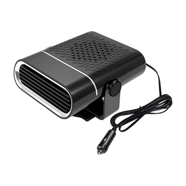Desempañador de parabrisas universal para calefacción de coche, dispositivo electrónico 12 V negro