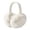 Beige, variant on Winter Ear Muffs for Women Men Foldable Fleece Lined Windproof Thermal Earmuffs Cold Weather Ear Warmers for Outdoor Sports Faux Rabbit Fur Adjustable Headband