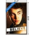 thumbnail image 3 of Justin Bieber - Believe Wall Poster, 22.375" x 34", Framed, 3 of 3