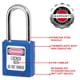 thumbnail image 5 of Candado de seguridad Master Lock 410BLU Lockout Tagout con llave, 5 of 6