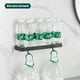 thumbnail image 5 of Repisas Flotantes para Baño de Vidrio Templado Negro Mate, 1 Estante, Estilo Minimalista, Resistente al Óxido y Duradera, 5 of 6
