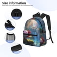 thumbnail image 3 of Fuzoiu Pond Cute Axolotl Print School Backpack for Teens,Large Bookbag,Lightweight Laptop Bag for Travel, Work, School & Outdoor Adventures, 3 of 6