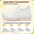 thumbnail image 3 of Barerun Toddler Shoes Breathable Wide Walking Running Sneakers for Boys and Girls, 3 of 7