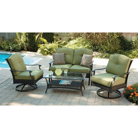 Providence 4-Piece Motion Conversation Set, Green