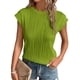 thumbnail image 1 of Camiseta PRETTYGARDEN Verde Militar Manga Corta para Primavera-Verano 2025, 1 of 9