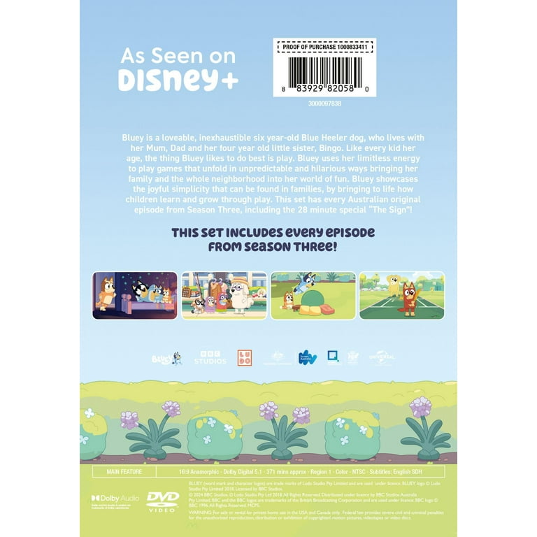 Bluey: Season 3 (DVD) - Walmart.com