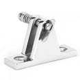 90 Degree Boat Hinge Steel Bimini Top Deck Hinge with Quick Release Pin