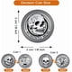 thumbnail image 4 of 2 monedas Memento Mori con forma de reloj de arena, 2 estilos, recordatorios Memento Vivere, medallones para la práctica estoica diaria, meditación y regalos estoicos., 4 of 9