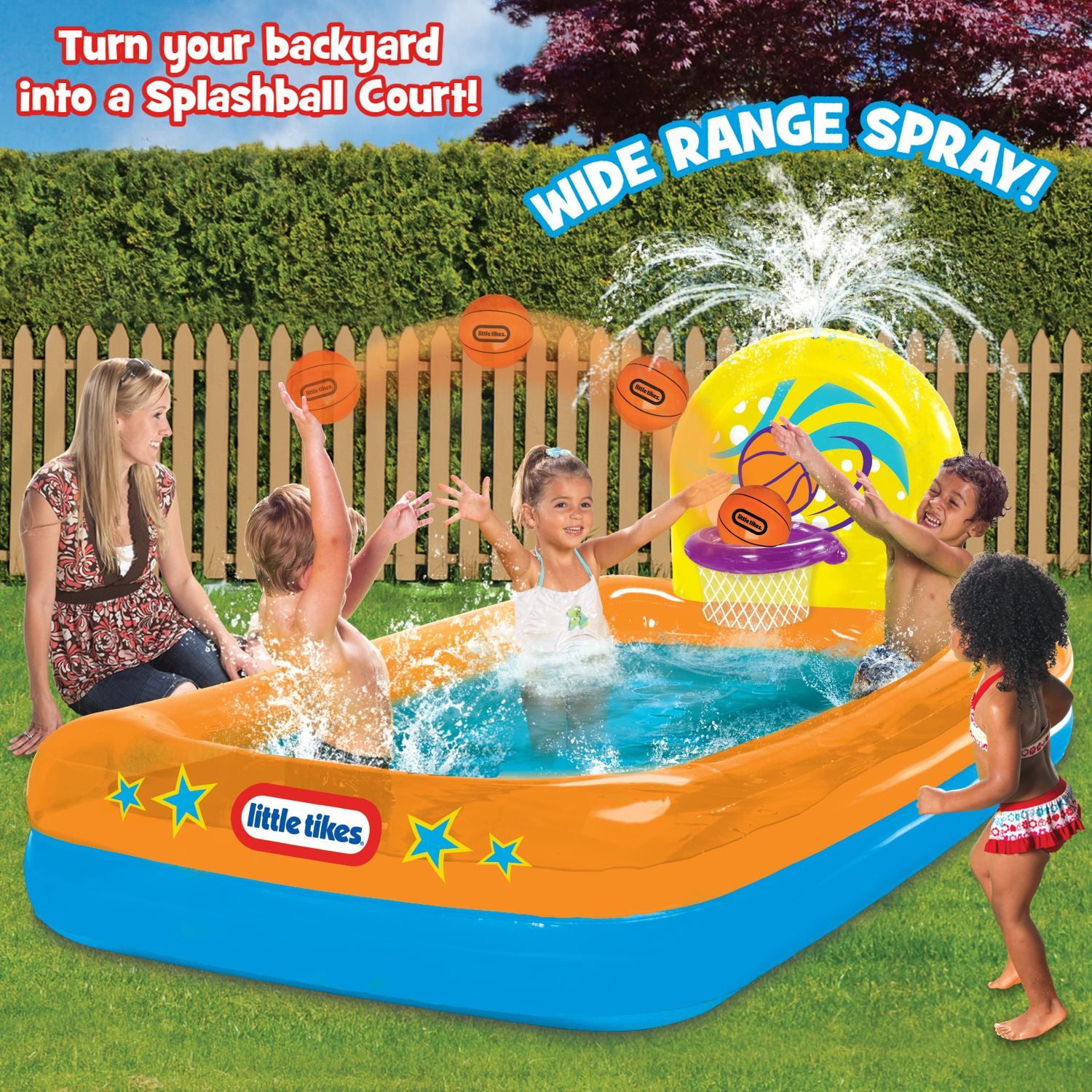Little Tikes Splash Dunk Pool - Walmart.com - Walmart.com
