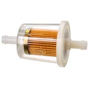 Scepter, 07480, in Line Fuel Filter. Color Clear. Assembled Product Height. 6.19 6.19 Tall