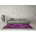 thumbnail image 3 of Ahgly Company Indoor Round Persian Purple Traditional Area Rugs, 8' Round, 3 of 4
