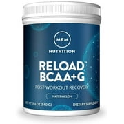 MRM Nutrition Reload BCAA+G, Post-Workout Recovery, Watermelon, 29.6 oz (840 g)