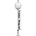 thumbnail image 2 of Retractable Badge Reel, Super Slim Multicolored Women's Style Beaded Fashion Lanyard Necklace, 34" Strong Jewelry Lanyard, ID Holder, Keys, 2 of 4