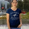 thumbnail image 4 of Ford Motor Co Bronco Detroit MI Women's V-Neck T-shirt Vintage Truck Since 1966 4x4 Off Road Adventure Classic Car Fan Tee, 4 of 7