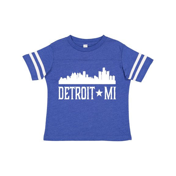 Inktastic Detroit Michigan Skyline MI Cities Boys or Girls Toddler T-Shirt