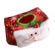 thumbnail image 4 of Funda para caja de pañuelos navideña, contenedor para servilletas, tamaño grande, soporte para encimera Rojo, 4 of 6