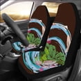 thumbnail image 2 of RYLABLUE Set of 2 Car Seat Covers Delicate Roses Universal Auto Front Seats Protector Fits for Car,SUV Sedan,Truck, 2 of 3