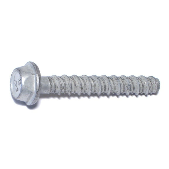 3/8" x 2-1/2" Zinc Hex Head LDT Tapcon Masonry Screws MSHWS-090 (50 pcs.)