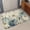 Beige, variant on Small Door Mat Indoor Outdoor 15.7"x23.6",Vintage Fall Blue Absorbent Non Slip Entry Rug,Thanksgiving Botanical Pumpkins Rustic Low Profile Welcome Mat for Front/Side Door Apartment Entrance Bathroom