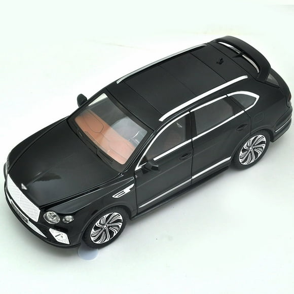 Modèle de Voiture Moulée sous Pression en Alliage Bentley Bentayga à l'Échelle 1:24 avec Portes Ouvrantes, Lumières, Son et Fonction à Rétrofriction. Voiture Jouet pour Garçons, Cadeau d'Anniversaire pour Enfants.