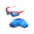 thumbnail image 4 of Walleva Ice Blue Polarized Vented Replacement Lenses for Oakley Jawbone Sunglasses, 4 of 5
