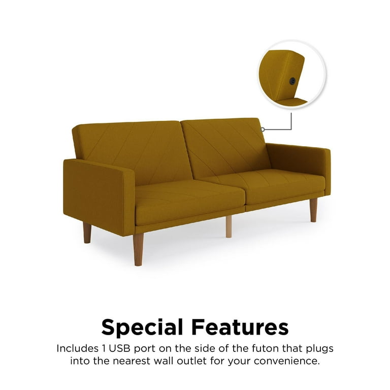 Dhp paxson linen futon deals