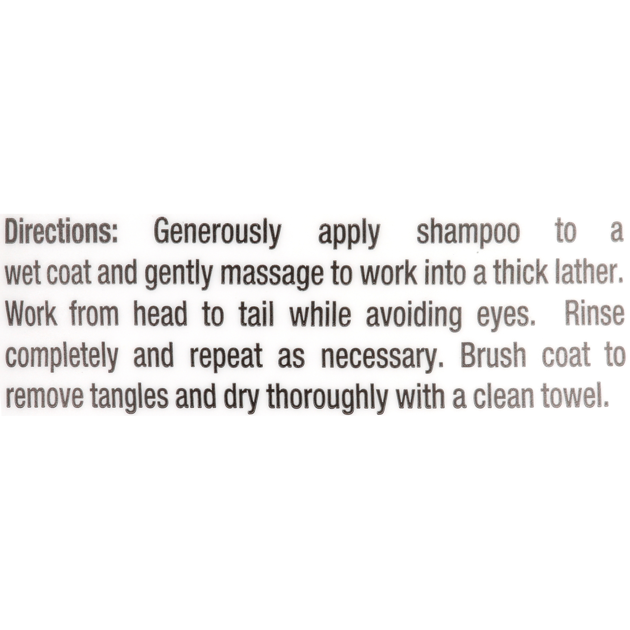 Perfect Coat Easy Rinse Shed Control Shampoo for Dogs, 15 oz
