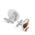 thumbnail image 3 of Rabbit Elegant Stainless Steel Men's Cufflinks for Business Attire, Weddings, and Special Occasions, 3 of 6