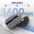 thumbnail image 3 of Souris Sans Fil Acer 2,4 GHz 3 DPI 1600 Boutons Réglables, 3 of 9